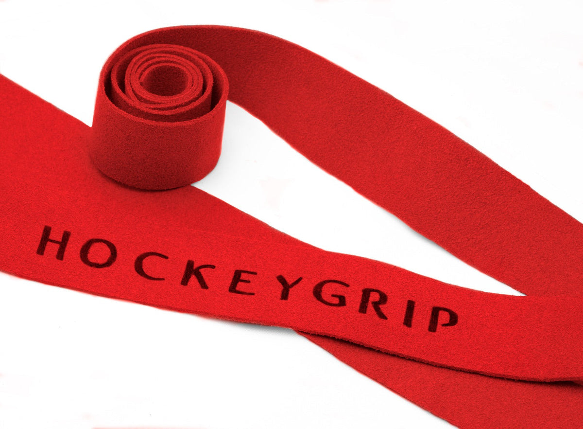 Rode grip met eigen tekst